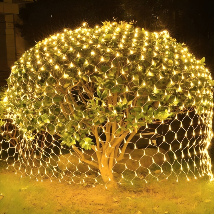 ✨ Waterproof Net Fairy Lights – 1.5×1.5 Meter Mesh Decoration Light (5V Direct Electric)