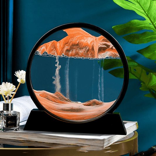 3D Color Quicksand Décor Moving Sand Lamp