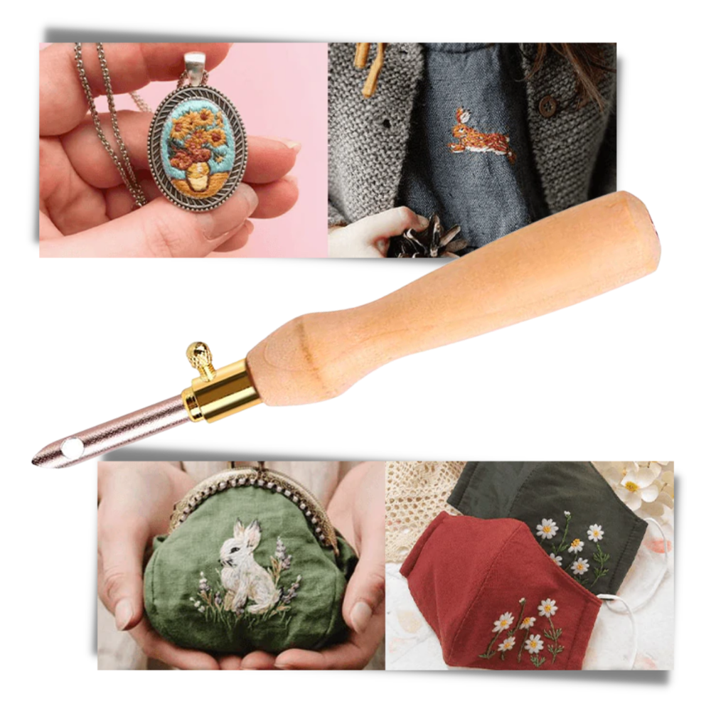 Punch Needle Embroidery Tool
