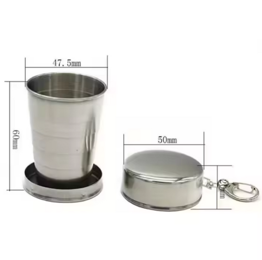Collapsible Metal Shot Glass