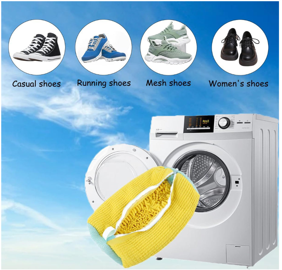 Lazy Fluffy Shoes Laundry Wash Bag