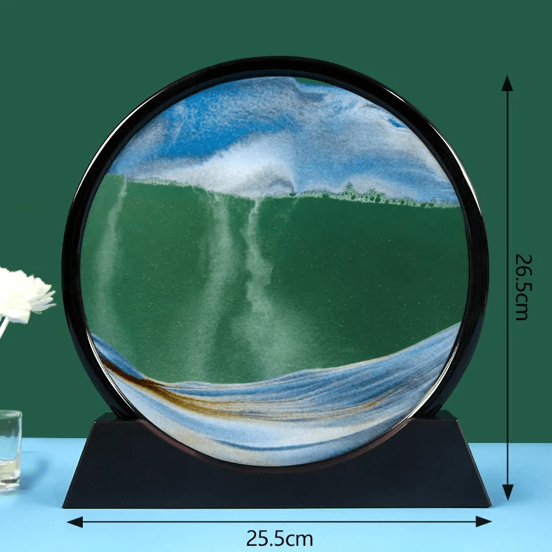 3D Color Quicksand Décor Moving Sand Lamp