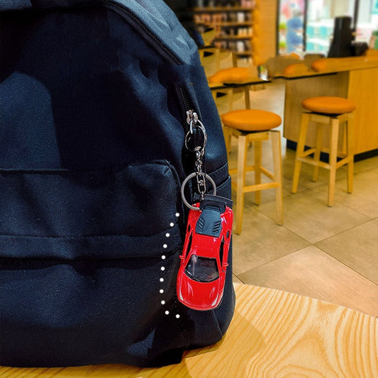 Mini Sports Car Keychain