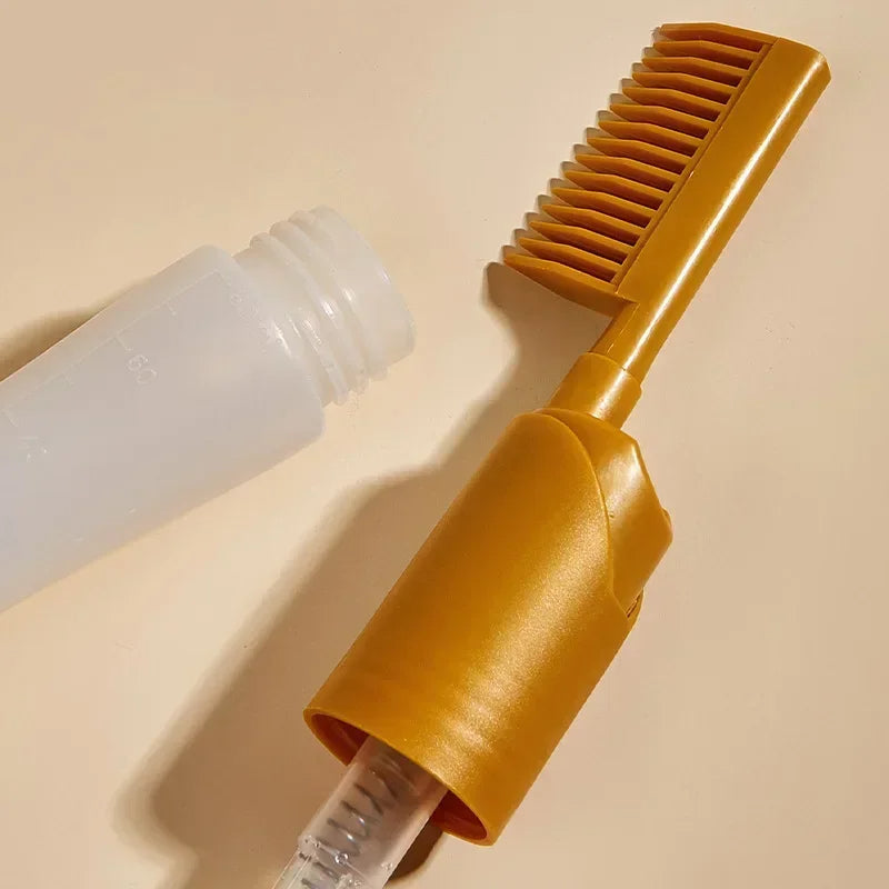 Hair Oil Brush Bottles