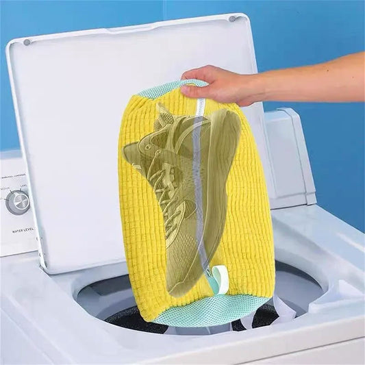Lazy Fluffy Shoes Laundry Wash Bag