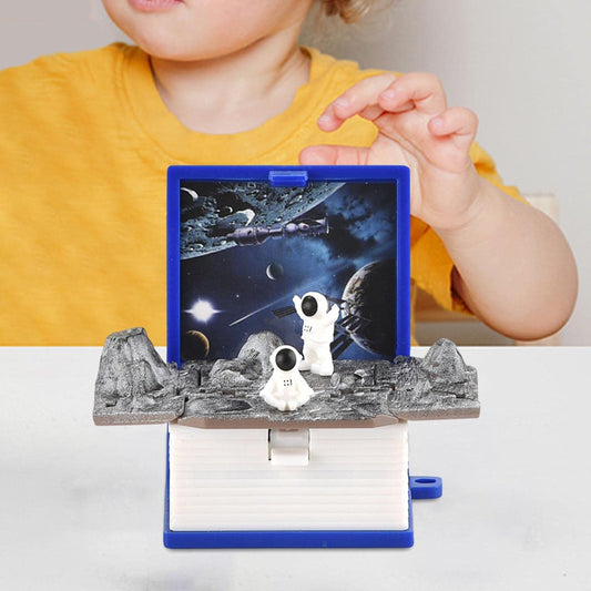 3D Foldable Educational Space Man Keychain