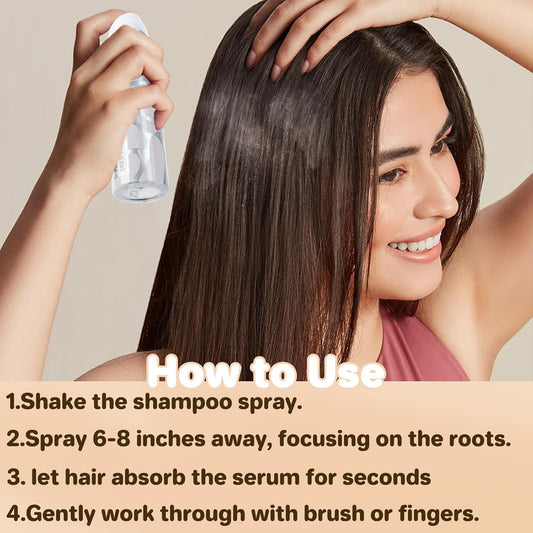 Dry shampoo for instantly fresh hair