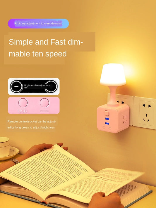 Remote Control LED Light Lamp with USB Adapter