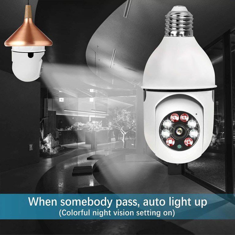 Original V380 Pro 4MP Wireless CCTV Camera 360 Degree Ip65 Water Proof (Allow to Open)