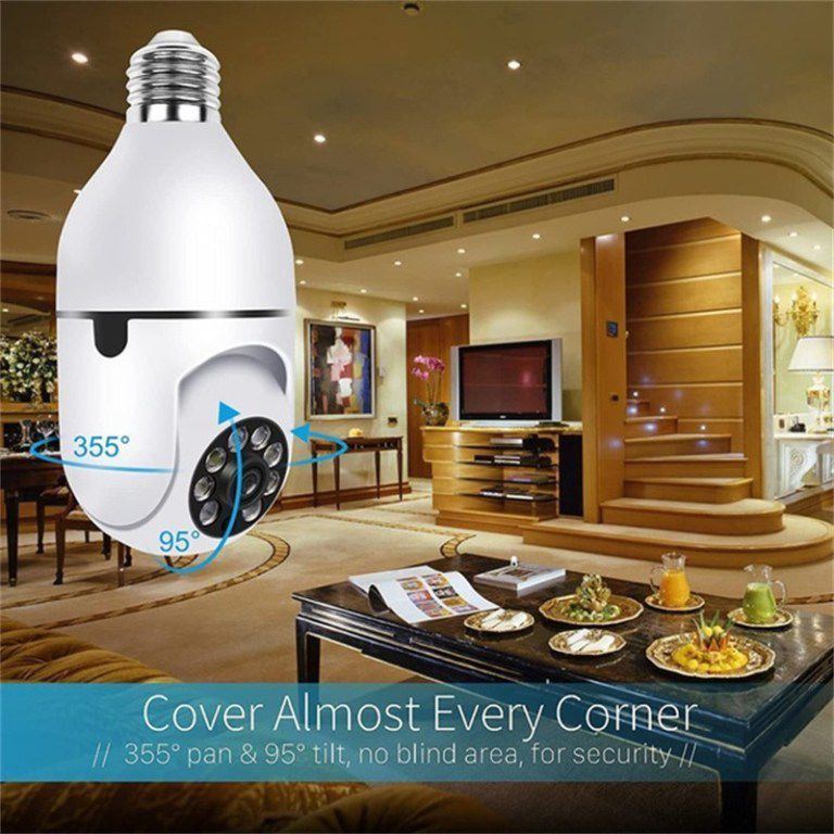 Original V380 Pro 4MP Wireless CCTV Camera 360 Degree Ip65 Water Proof (Allow to Open)