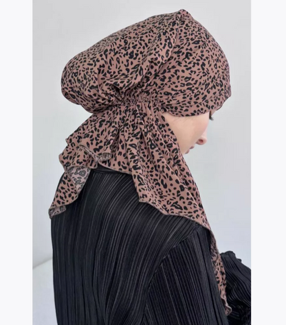 Long Tail Turban Women Headdress