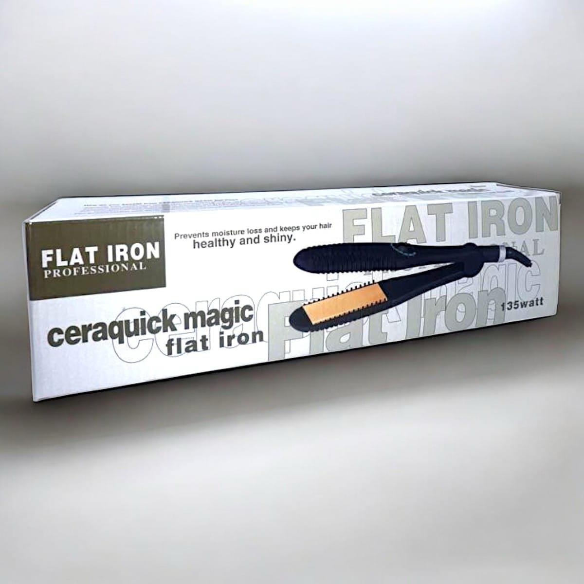 Original Ceraquick Magic Flat Iron With 6 Month Warranty (ALLOW TO OPEN)