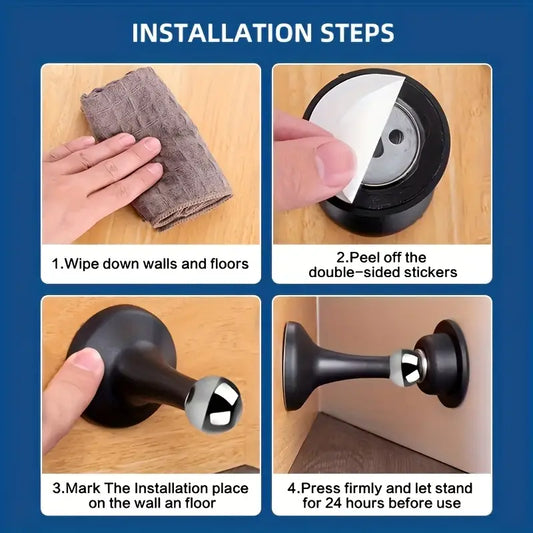 Steel Heavy Duty Magnetic Door Stopper