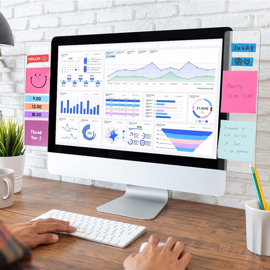 Acrylic Monitor Memo Board