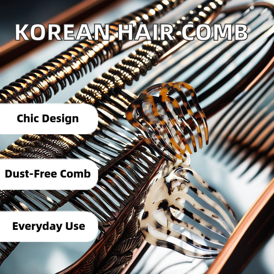 Women Fluffy Styling Hair Comb Clip (PACK OF 2)