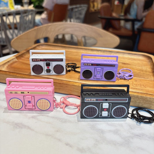 Mini Recorder Radio Keychain