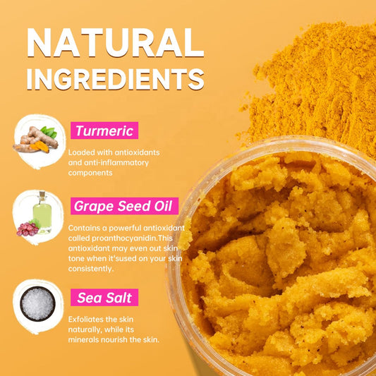 Body Scrub Vitamin C Turmeric Whitening