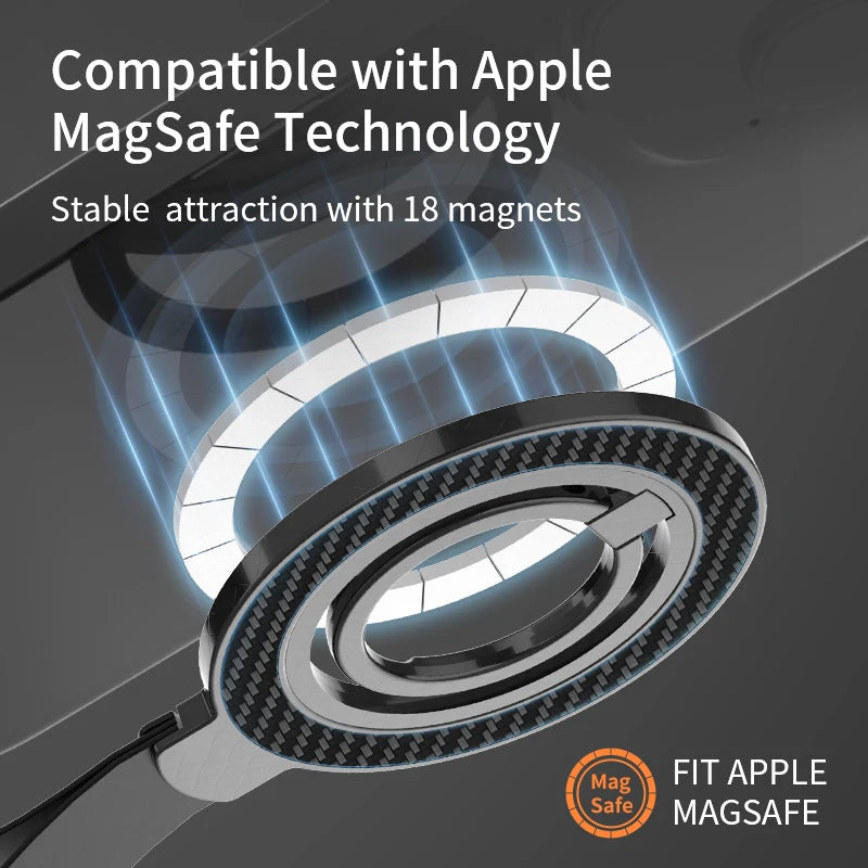 Ring Bracket Carbon Fiber Pattern Bracket