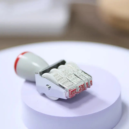 Adjustable Date Rolling Stamp