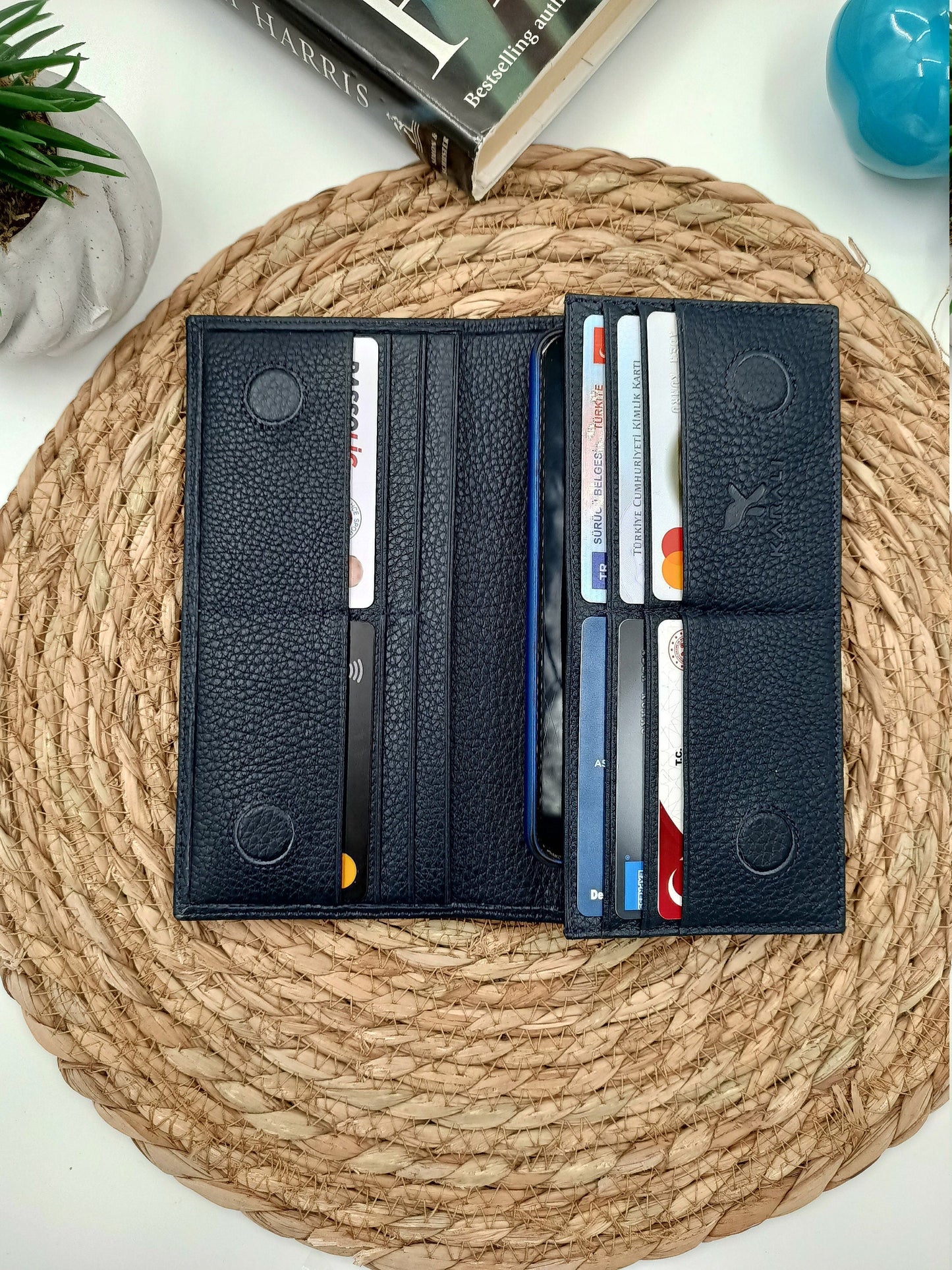 LEATHER LONG WALLET FOR MEN