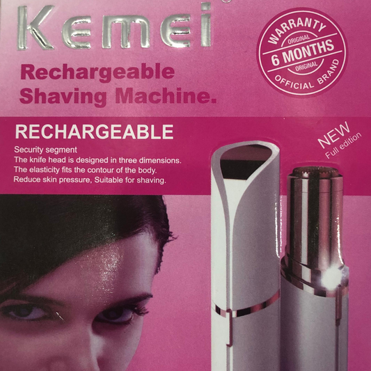 Original Kemei KM-1021 Flawless Shaving Trimmer (6 Month Warranty) Allow to open