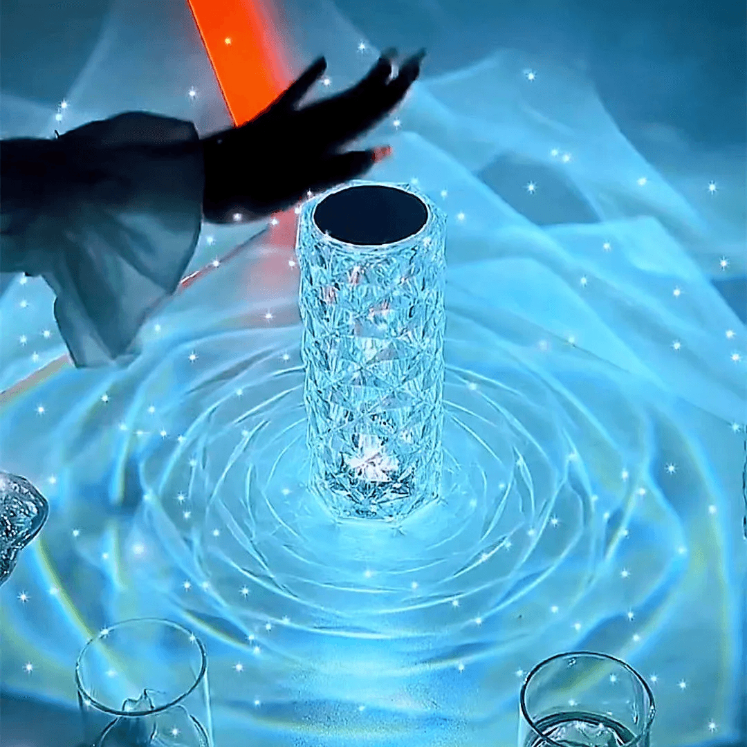 Crystal Multi-Colour Lamp