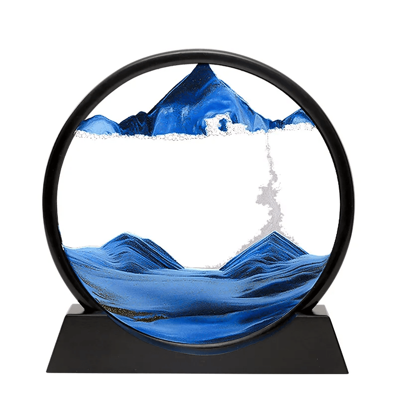 3D Color Quicksand Décor Moving Sand Lamp