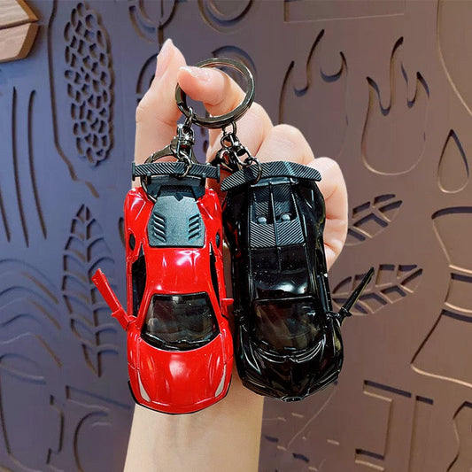 Mini Sports Car Keychain
