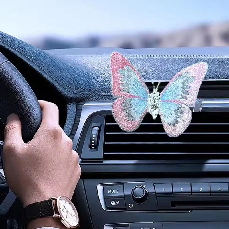 Cute Butterfly Car Dashboard Decor