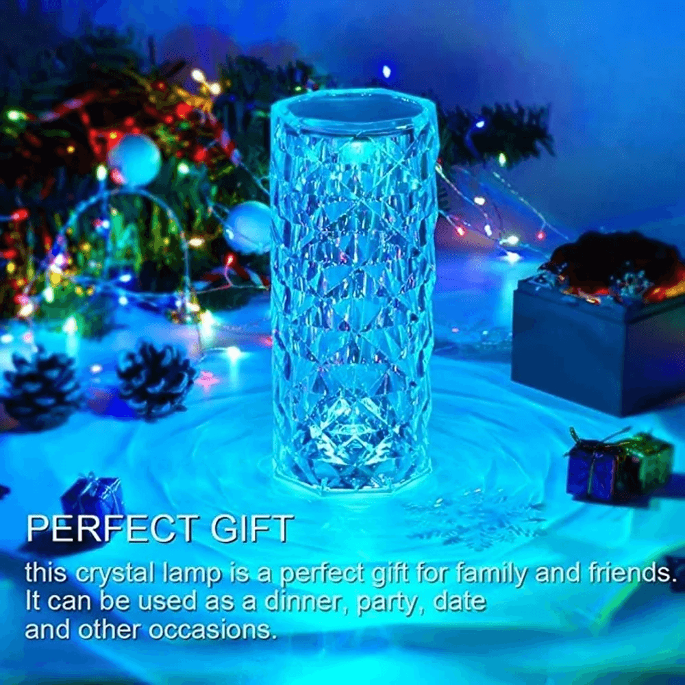 Crystal Multi-Colour Lamp
