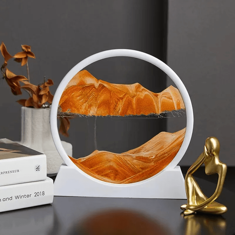 3D Color Quicksand Décor Moving Sand Lamp
