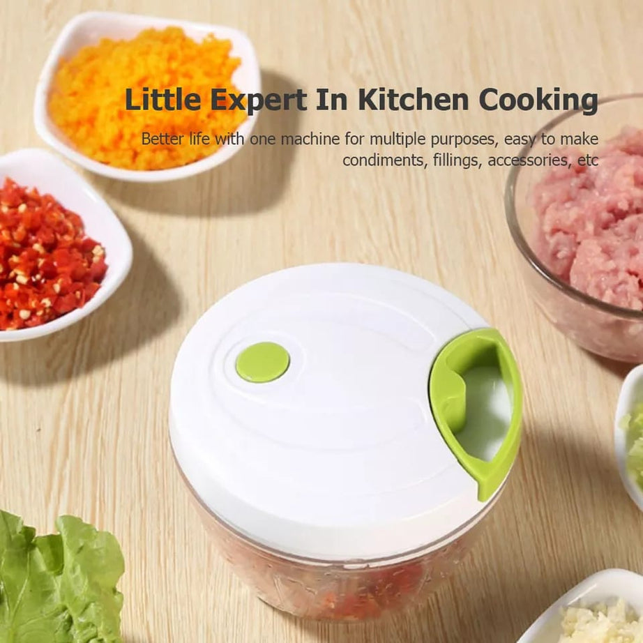 Multi-Functional Manual Food & Spin Cutter