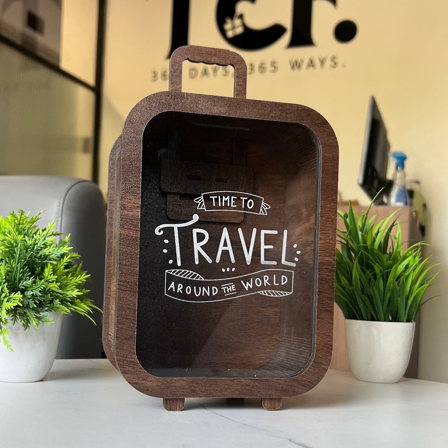 Suitcase Piggy Bank