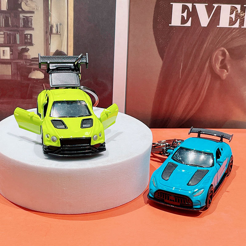 Mini Sports Car Keychain