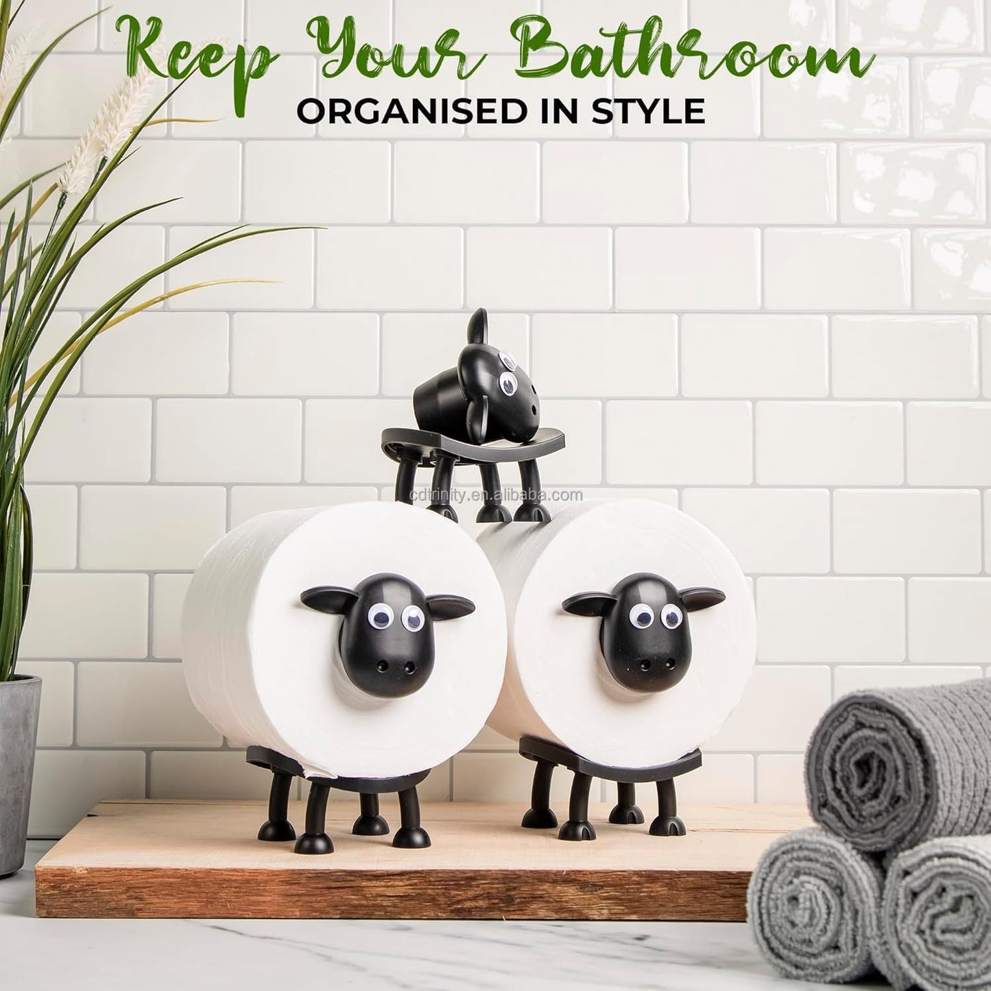 Cute Roll Paper Towel Holder