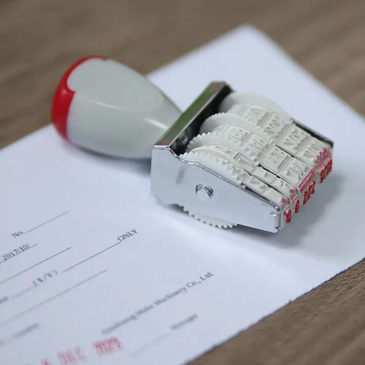 Adjustable Date Rolling Stamp