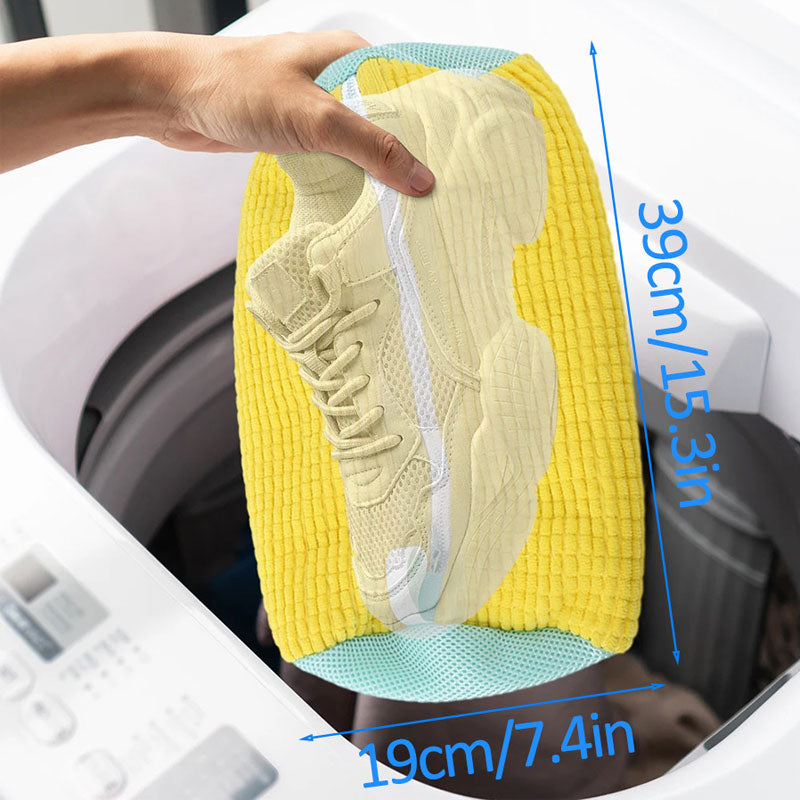 Lazy Fluffy Shoes Laundry Wash Bag