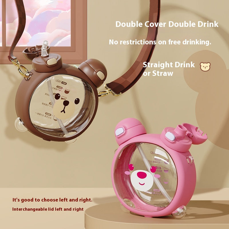 Large Capacity Cartoon Water Bottle