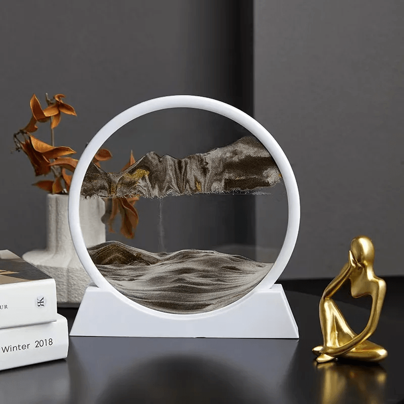 3D Color Quicksand Décor Moving Sand Lamp
