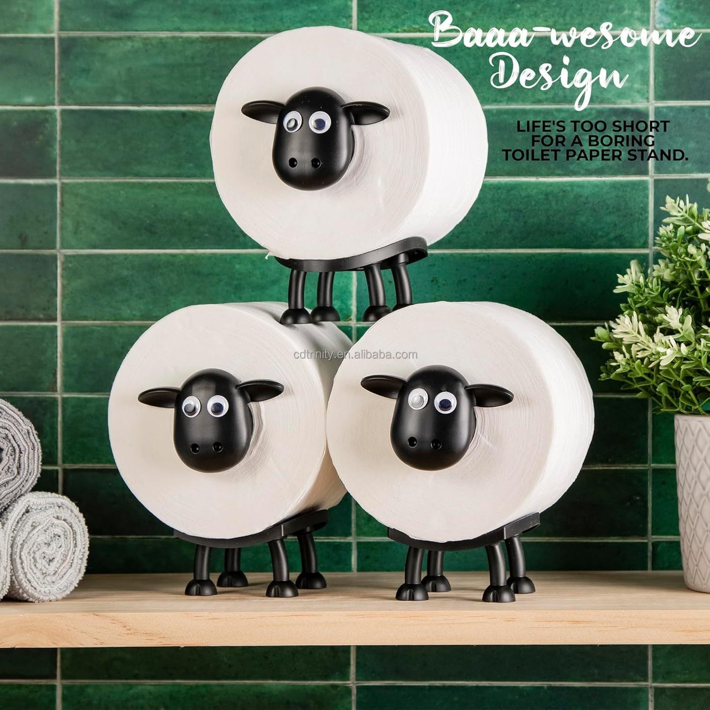 Cute Roll Paper Towel Holder