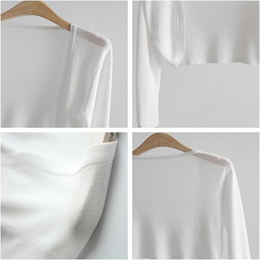 women's sunscreen ice silk knitted top