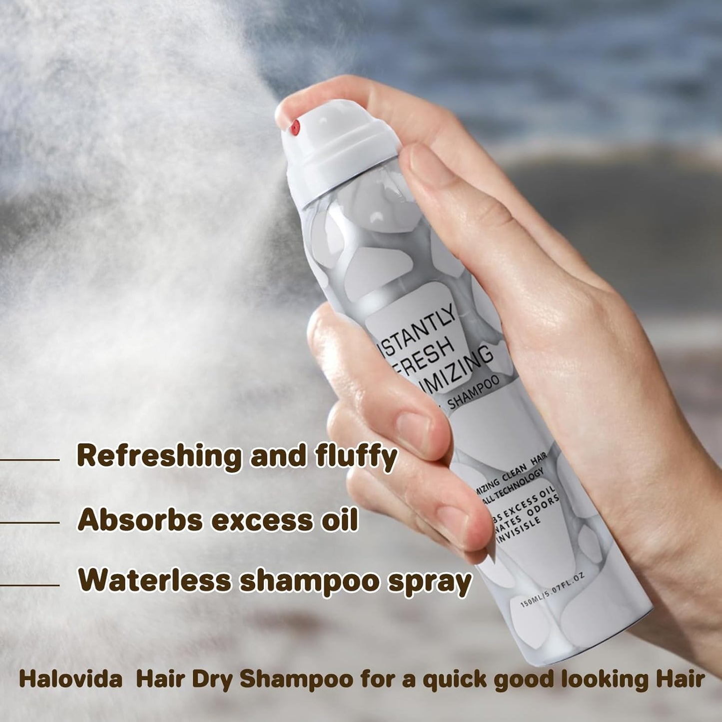 Dry shampoo for instantly fresh hair