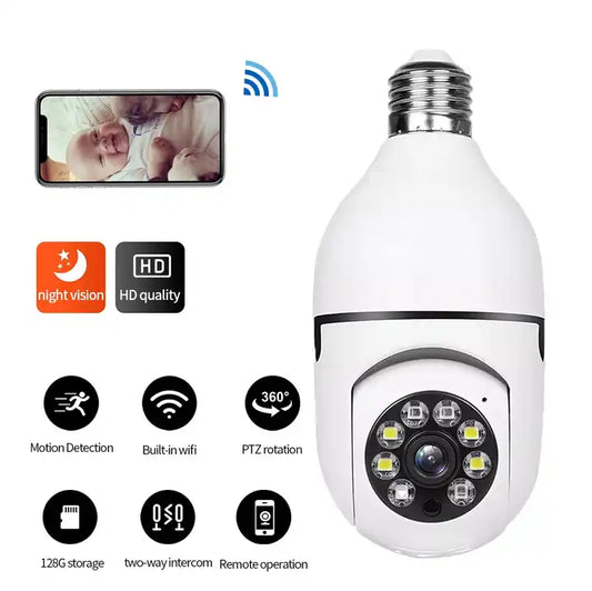 Original V380 Pro 4MP Wireless CCTV Camera 360 Degree Ip65 Water Proof  (Allow to Open)