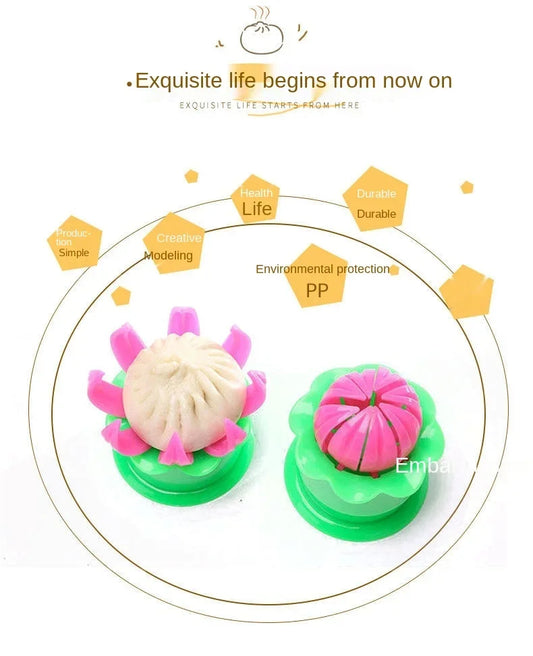 DIY Steamed Stuffed Bun Pastry Pie Maker Mold