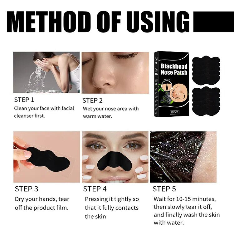 Nose Black Head Remover Strips
