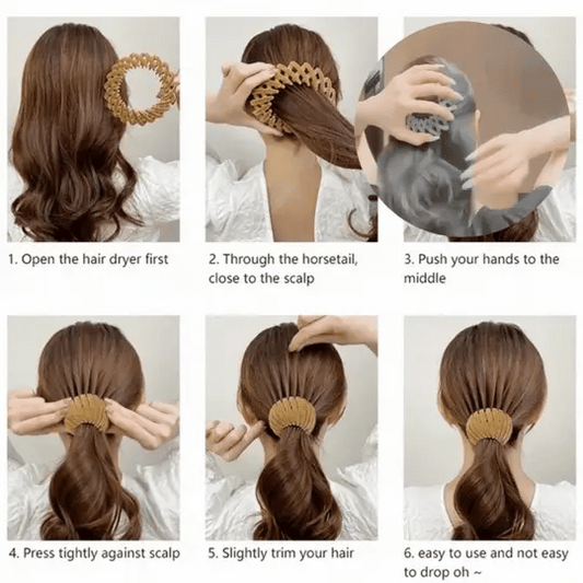 Horsetail Buckle Hair Clip