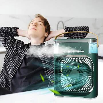 10 inch 5 in 1 Mist Cooling Fan (ALLOW TO OPEN)