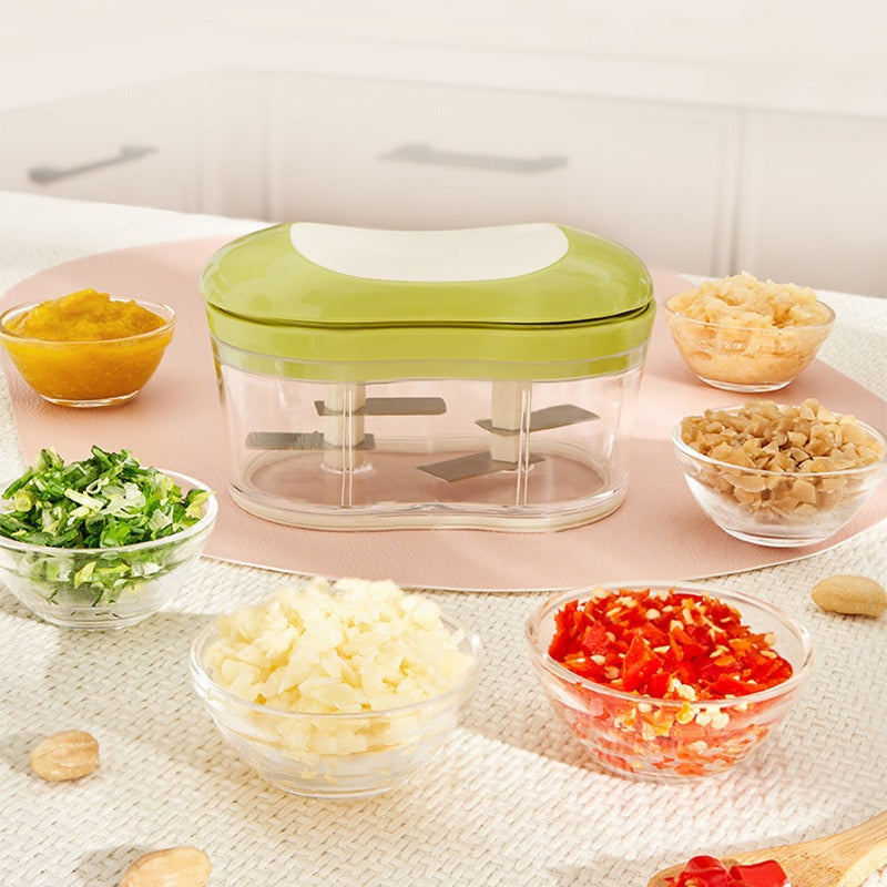 Manual Garlic Crusher Mixer Chopper