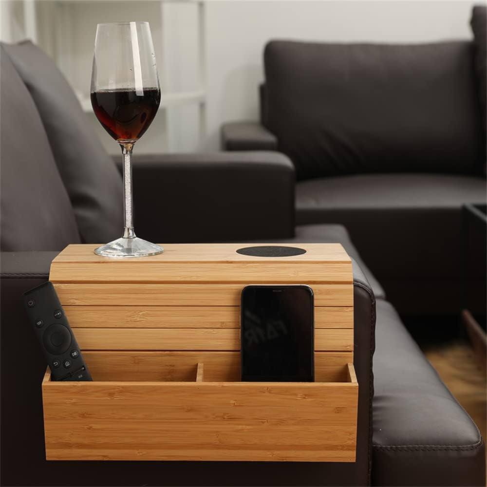 Sofa Side Foldable Cup Holder Tray Organizer⁠