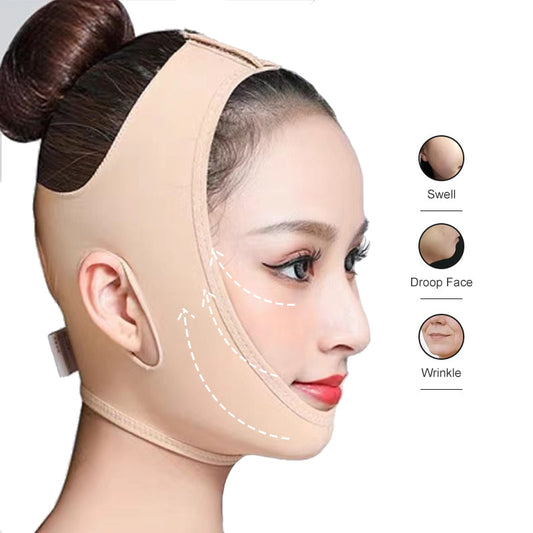 Full Face V Shaper Belt Skin Color